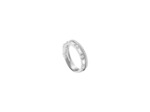 Bague Murat Façades en argent rhodié et oxyde de zirconium