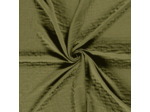 Sélection Coup de coudre - Tissu Double Gaze Soufflé Uni Couleur Vert Olive