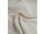 Singulière par Cousette - Tissu Coton brodé "Twin"Couleur Ecru