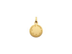 Pendentif Arthus Bertrand Etoile noire en or jaune et diamant
