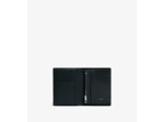 Petit portefeuille vertical zippé 2 volets Lucien en cuir grainé