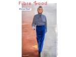 Fibre Mood - Tissu Velours Milleraies Stretch Uni "Maribel" Couleur Bleu Roi