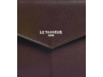 Pochette enveloppe moyen modèle Paulette en cuir lisse