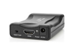 Convertisseur HDMI | SCART Femelle | HDMI sortie | Une voie | 1080p | 1.2 Gbps | ABS | Noir