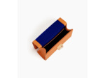 Mini sac bandoulière Eva en cuir grain caviar