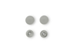 Prym - Boite 30 Boutons Pression "Color Snaps" Coloris Gris (12,4 mm)
