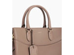Grand sac à main Romy en cuir grainé et lisse