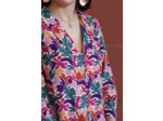 Lise Tailor - Tissu Popeline de Viscose Imprimé "Boréale"