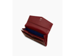 Grand portefeuille Charlotte en cuir lisse