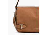 Petit sac bandoulière Simone en cuir nubuck grainé