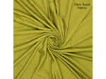 Fibre Mood - Tissu Crépon de Viscose  "Azure" Vert Olive