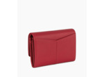 Portefeuille moyen modèle Charlotte en cuir lisse