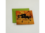 Carte de correspondance 12\12 - SUR LE FIL