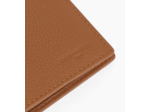 Portefeuille moyen modèle vertical zippé 2 volets Charles en cuir grainé