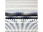 Sélection Coup de coudre - Tissu Vichy Rebrodé Bleu Marine