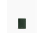 Petit portefeuille vertical zippé 2 volets Lucien en cuir grainé
