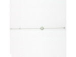 Bracelet Argent 925 Et Trèfle En Nacre
