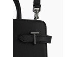 Sac à main moyen modèle Emilie en cuir grainé