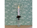 Porte-bougie carafe petite fleur