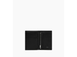 Portefeuille vertical moyen modèle zippé 2 volets Lucien en cuir grainé