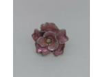 Bague fleur rose 22-360