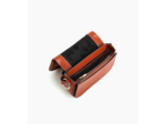 Sac bandoulière moyen modèle Ella en cuir grainé