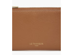 Etui clés zippé Albertine en cuir grainé