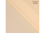 Fibre Mood – Tissu Jacquard de Polyester 3D Uni Couleur Beige Claire - coupon 3m