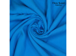 Fibre Mood - Tissu Jacquard de Viscose "Naima" Uni Couleur Bleu Ultramarine