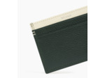 Porte cartes en cuir grainé