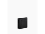 Porte cartes horizontal moyen modèle avec poche billets Martin en cuir lisse