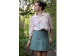 Lise Tailor - Tissu Gabardine de Coton Stretch Couleur Verveine