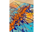 « PHŒNIX » - Acrylique sur toile - 60x60 cm