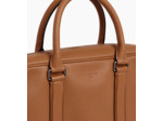 Porte documents 17" Charles en cuir grainé petit modèle