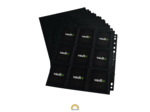 Vault X - Recharges de classeur Sideloaders 9 pochettes - 50 pages - Noir