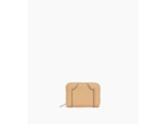 Porte cartes zippé Ella en cuir grainé
