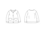 Ikatee – Patron Enfant Gilet "Vega" de 1 mois à 4 ans