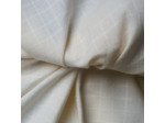 Atelier Brunette - Tissu lin viscose  "LITTLE TILE" Couleur Off-White