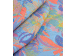 Singulière par Cousette - Tissu Jacquard  Imprimé "Poppy Fluo"