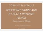 Carte cadeau soin corps modelage et éclat détente visage pour homme