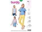 Burda Style – Patron Femme Top avec Empiècement n°6405 du 34 au 44