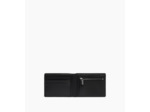 Portefeuille horizontal zippé Emile en cuir signature T