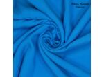Fibre Mood - Tissu Jacquard de Viscose "Naima" Uni Couleur Bleu Ultramarine