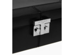 Coffret 8 montres fermoir T en cuir