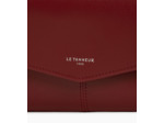 Grand portefeuille Charlotte en cuir lisse