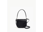 Sac bandoulière moyen modèle Ella en cuir grainé