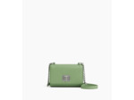 Mini sac bandoulière Eva en cuir grain caviar