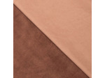 Sélection Coup de coudre - Tissu Coton Velours Lisse en Coton Uni Rouille