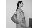 Grand sac bandoulière Pia en cuir lisse