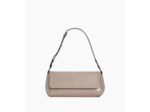 Sac porté épaule moyen modèle Solaise en cuir lisse effet box